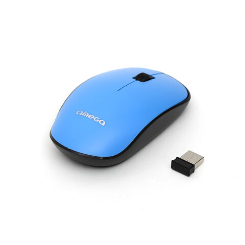 Mouse Omega OM0420WBL W plavi