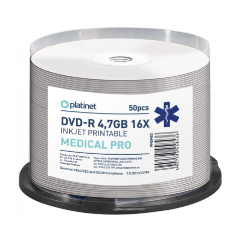 DVD Platinet 700MB 16X printabilni MEDICAL SP*50