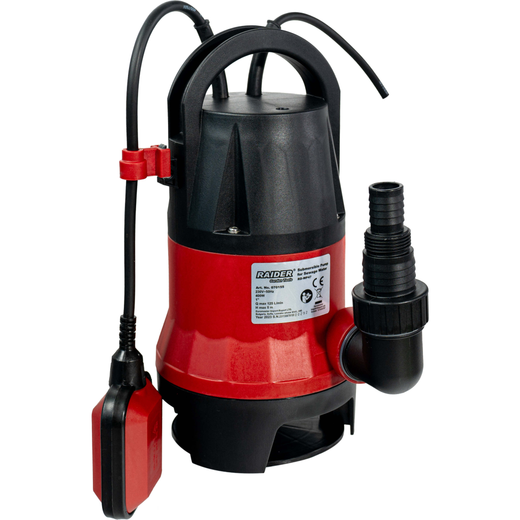 Vodena pumpa RD-WP47 400W muljna 070155 pot.