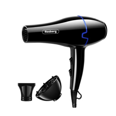 Fen za kosu Rosberg R51100KD 2000W crno/plavi