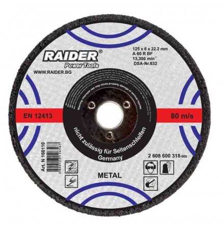 Ploča RD za brušenje 115x6x22.2mm 1/1 160109