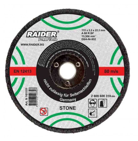 Ploča RD za beton 115x3.2x22.2mm 1/5 161101