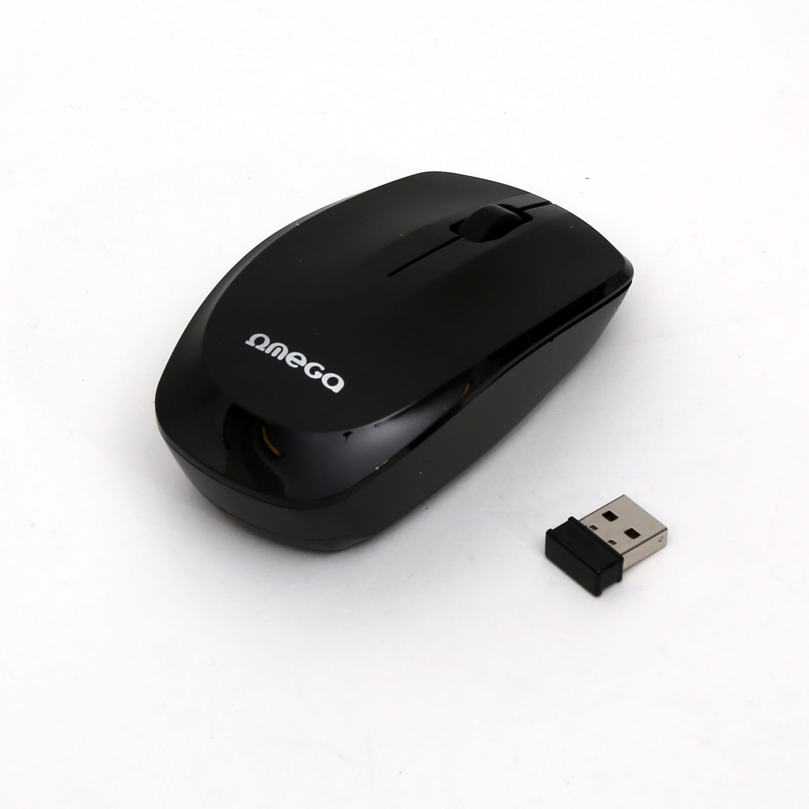 Mouse Omega OM229B W crni 1200 Dpi