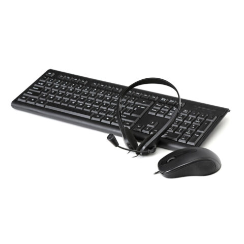 Tastatura Fiesta F4IN1OS01 +mouse+slusalice+podloga