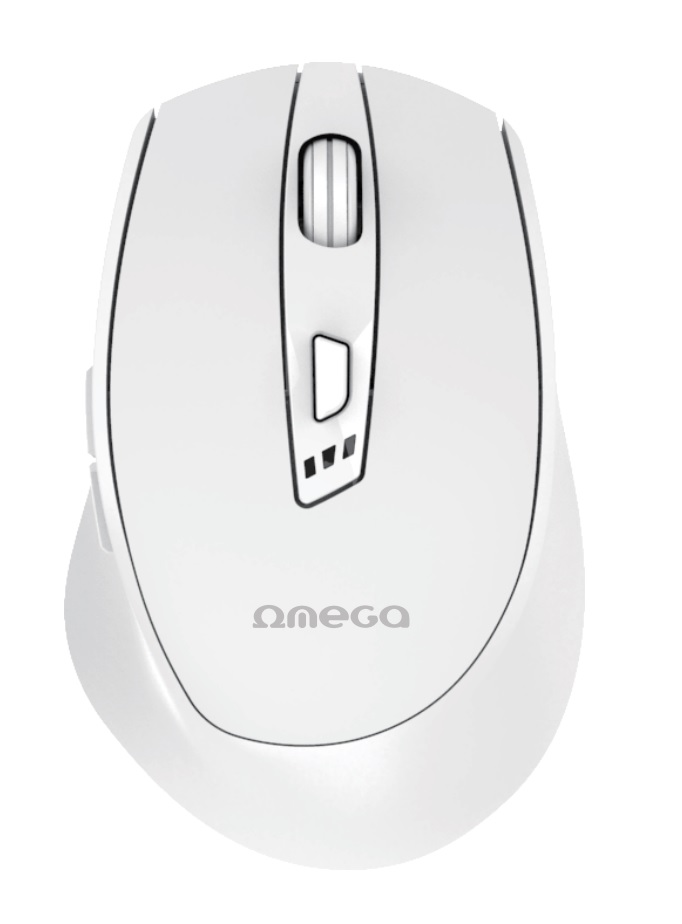 Mouse Omega OMC529RWW bežični beli