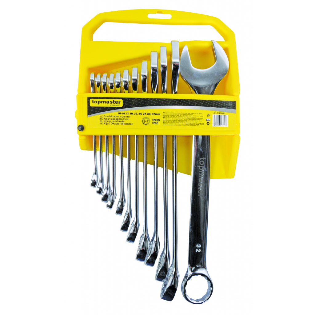 Ključ TMP komplet 12 kom. 6 - 32mm 230603