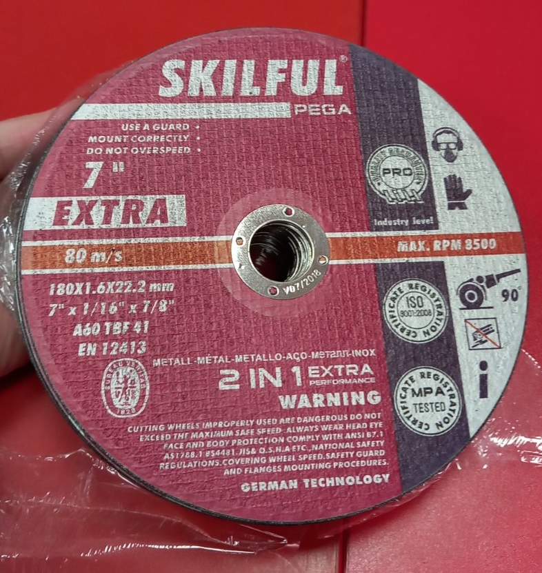 Ploča SKILFUL za sečenje 180x1.6x22.2 mm